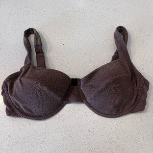 Vetchy - Laguna shimmer gold Bikini Top with Underwire Support - Women's Swim